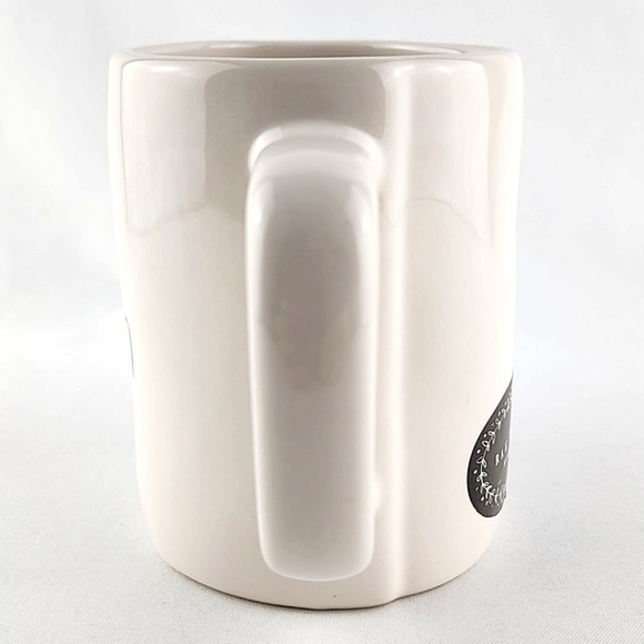⭐️2/ $50⭐️ Rae Dunn Artisan Collection Coffee Mug White Large Letters HIP HOP - Picture 3 of 10
